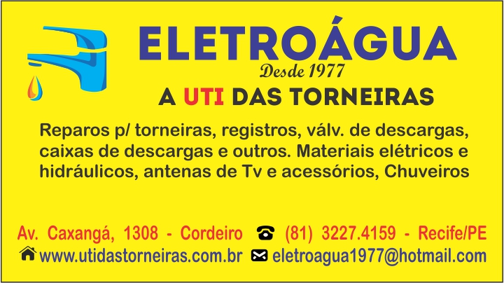 Eletroagua - A UTI das Torneiras 81 32274159